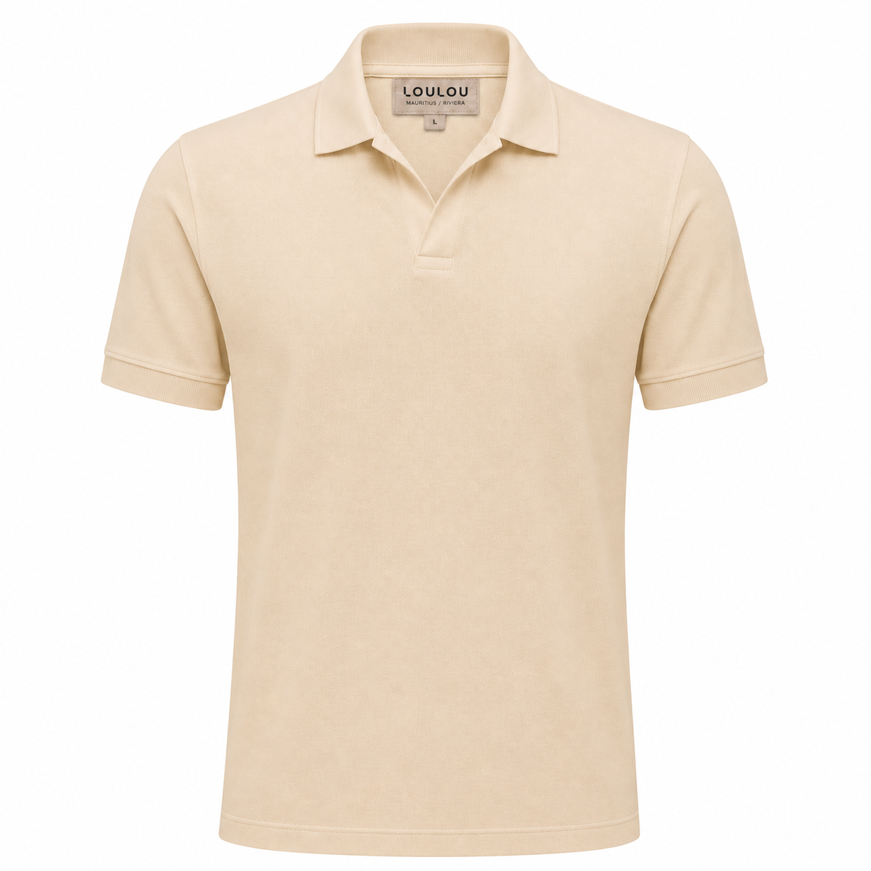Riviera Polo in Beige — product