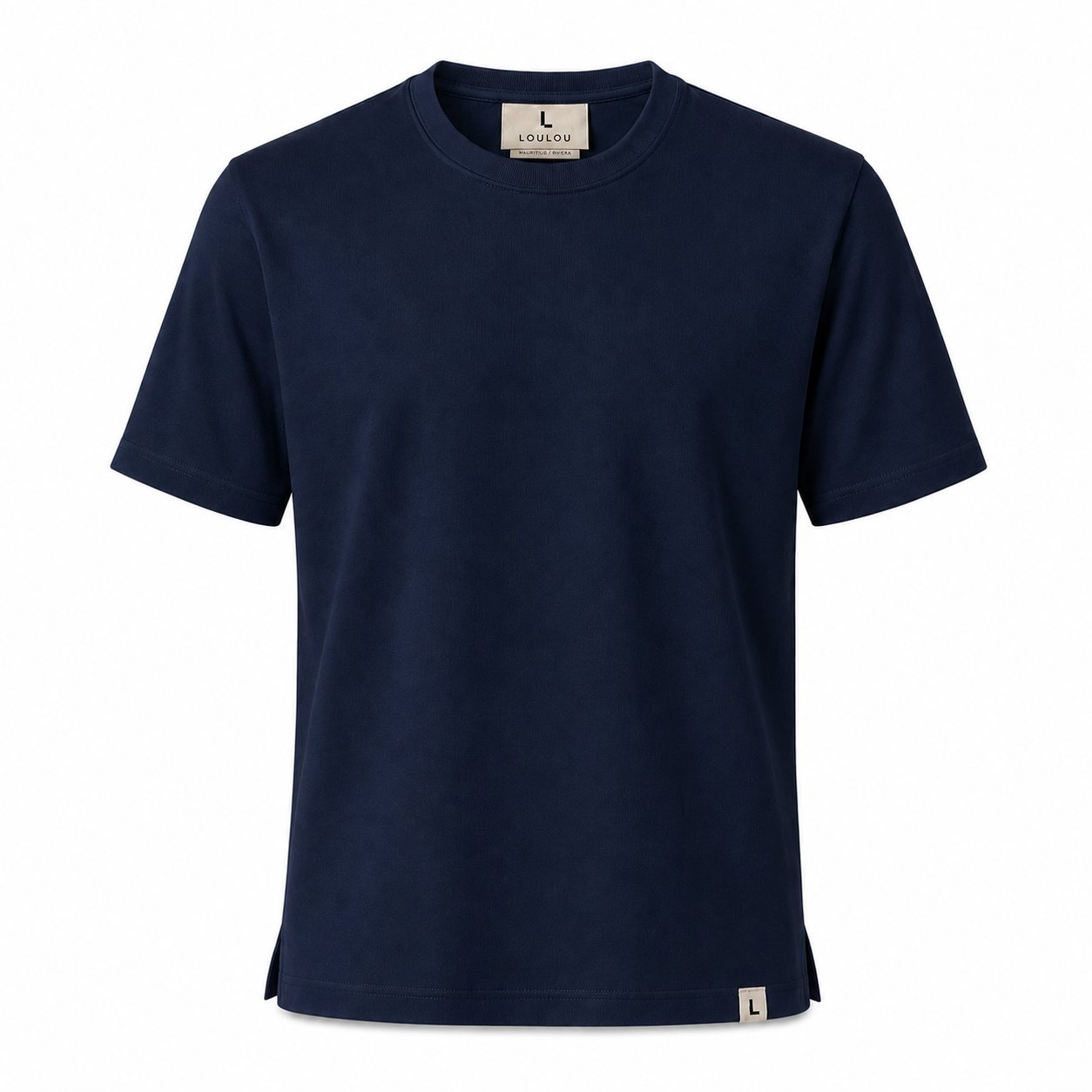 The Signature Tee in Navy Blue