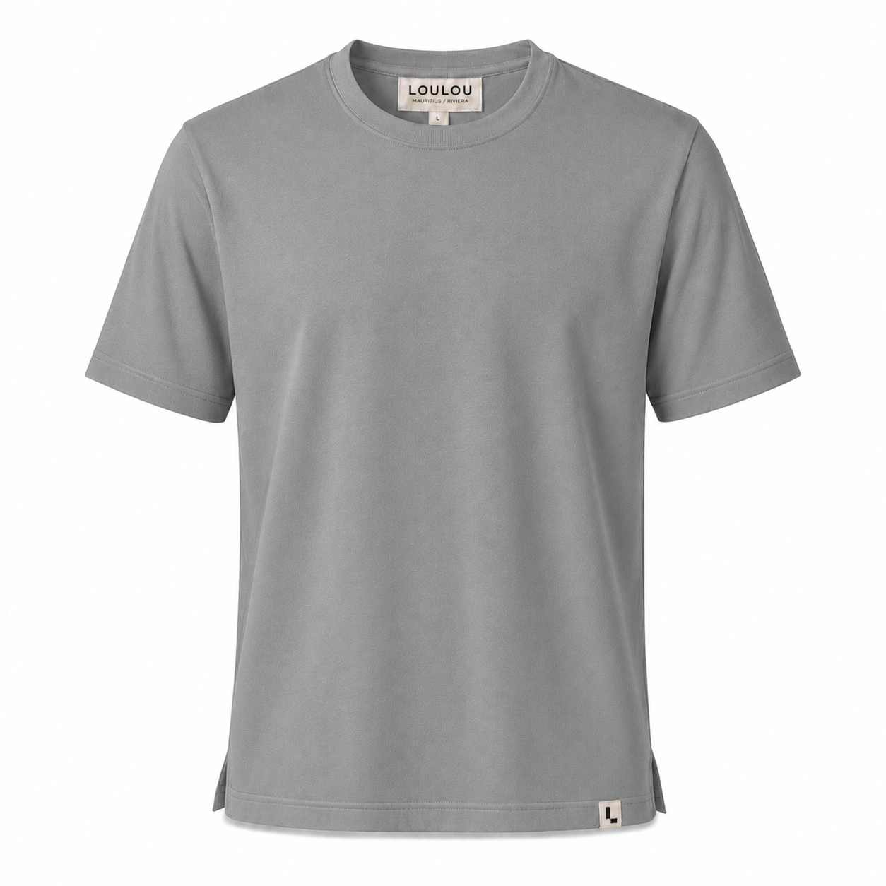 The Signature Tee in Gray — product
