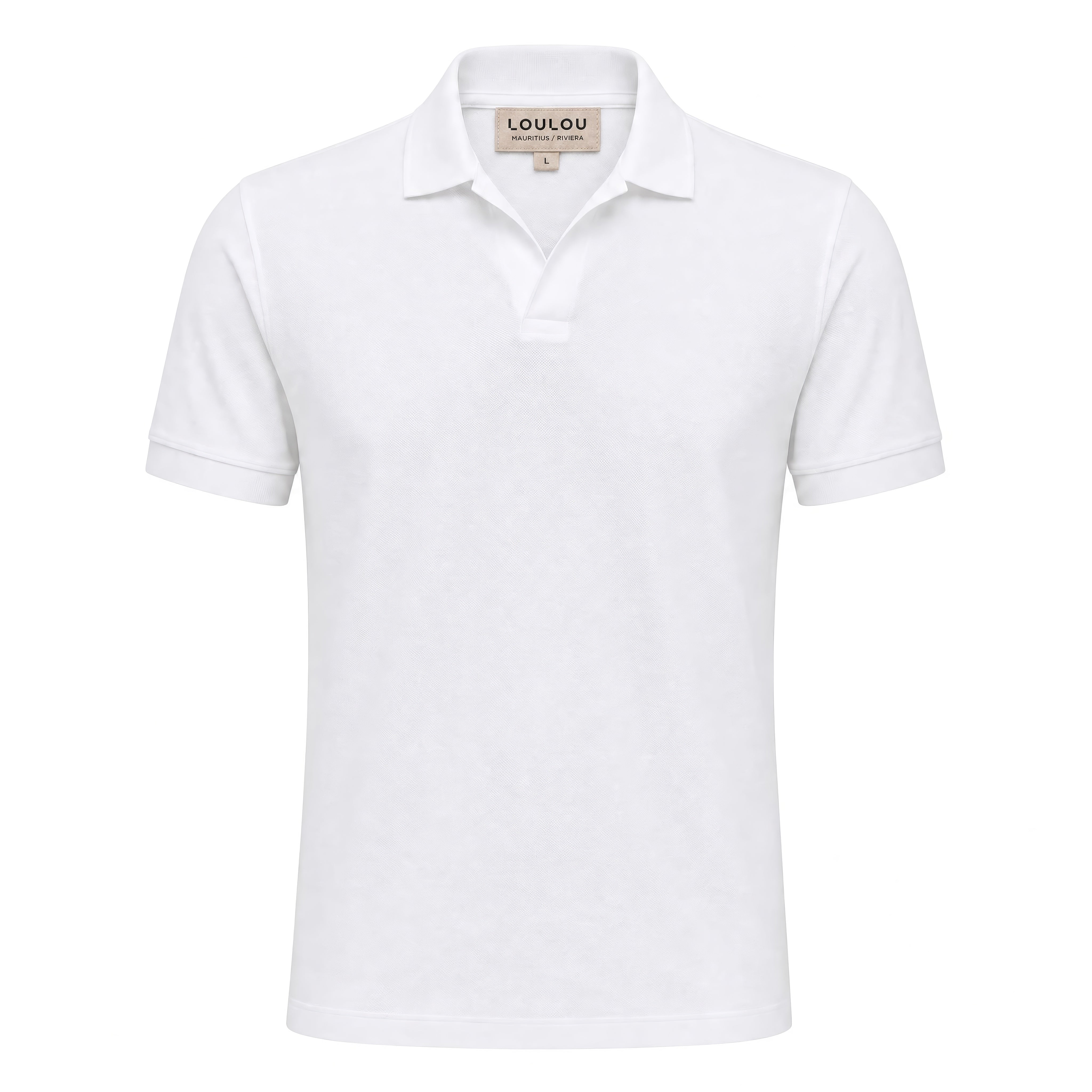 Riviera Polo in White — product